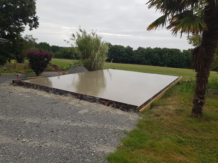 Dalle béton Ancenis