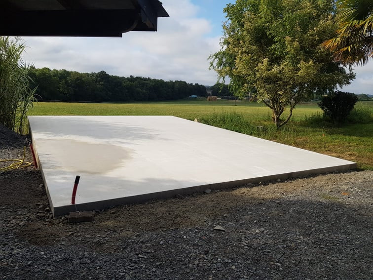 Dalle béton Ancenis